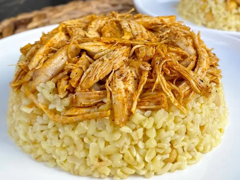 Tavuklu Bulgur Pilav